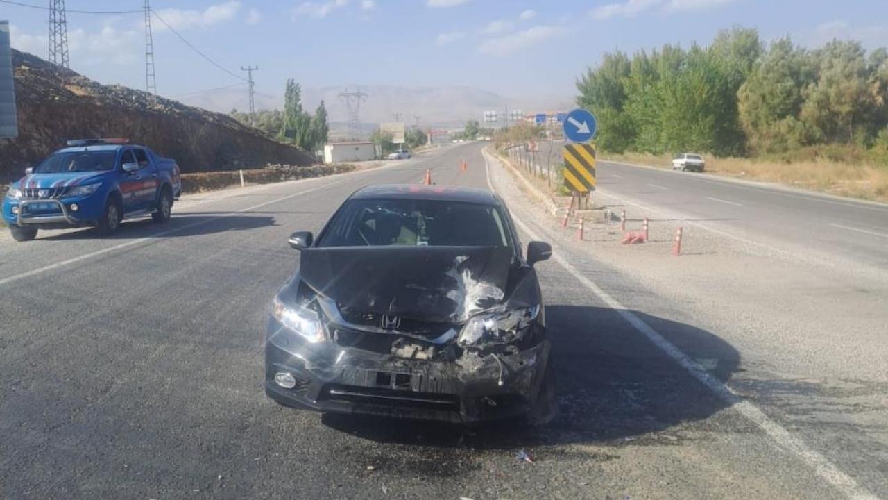 malatyada iki arac carpisti 2 yarali wvHGZrUW